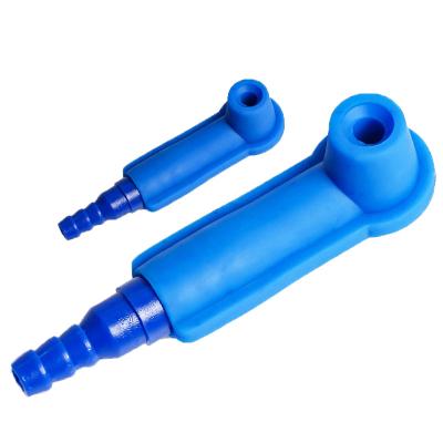 China Car repair special blue joint brake fluid replacement machine parts brake spare tool spare common brake suction tube for sale