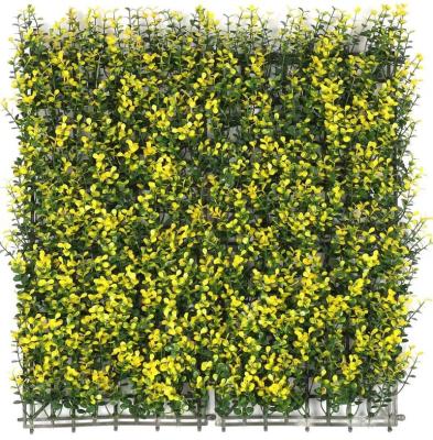 China Natrual looking UV resistance artificial boxwood wall panels for decoration for sale