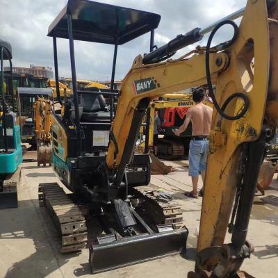 China High Performance SY16C Used SANY Ton Hydraulic Crawler Digger 1.75 Mini Excavator For Sales for sale