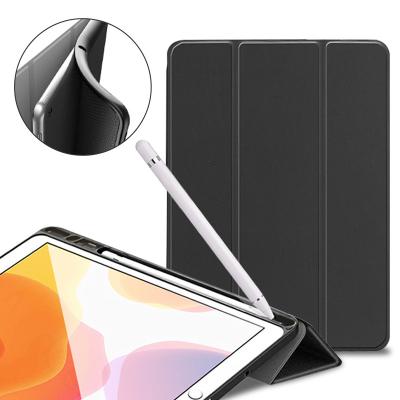 China Waterproof Case Cover For Ipad 7 8 Generation Case For Ipad 10.2 2020 2019 With Soft Pencil Holder Funda 10.2 TPU Cover For Apple iPad for sale