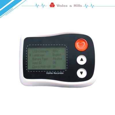 China 12 Channel / 3 Lead Medical Holter ECG Machine One AAA Battery For Hospital for sale