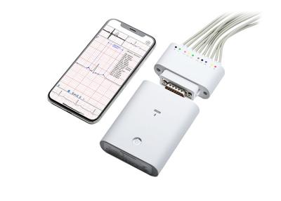 China Iphone Ecg Monitoring Device White Plactis Recorder With Wireless Bluetooth for sale