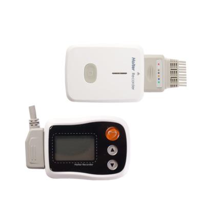 China Precision Ambulatory ECG Monitoring Ambulatory Heart Monitor With LCD Display for sale