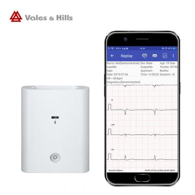 China White small Acquisition Box Android system Bluetooth Resting ECG Machine for sale