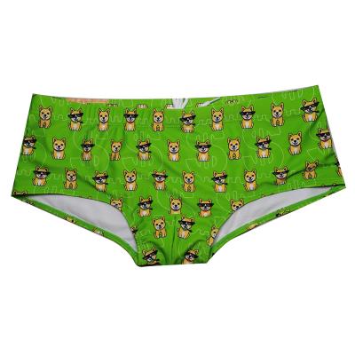 China Anti-Wrinkle Men's Swimwear Thong Printing Sexy Swimwear Solid Eco Brief Adult for sale