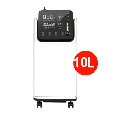 China Hacenor Medical Grade 10L Full Shell CE High Purity Plastic Oxygen Concentrator Medical Grade Portable Oxygen Generator Simulate Hypoxia Oxygen Concentrator for sale