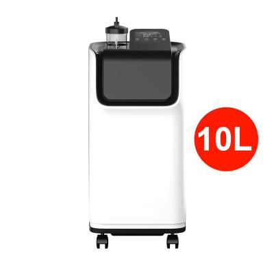 China Full ABS Shell Plastic Medical Stand Portable 10L Oxygen Concentrator Generator Machine 10lpm For Hospital for sale