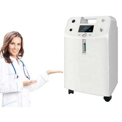 China OEM High Purity Factory Full Shell ABS Oxygen-Generator Plastic 5L Grade 5L Medical Portable Oxygen Concentrator Machine In Stock for sale