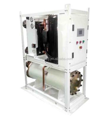 China Marine Marine 20000BTU 16.5TONS Modular Designed Water Chiller for sale