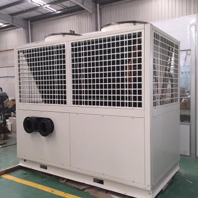 China Energy Saving Wall / Window Mount Air Cooled Modular Water Chiller 70KW for sale