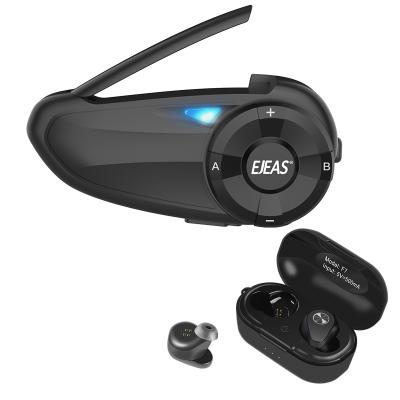 China Outdoor Sports Suit Set Q7 Motorcycle Bluetooth Interphone TWS F7 Bluetooth Earbuds for sale