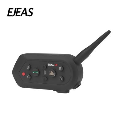 China Motorcycle Riding 800M Motorcycle Communication 6 Riders Intercom 100% Waterproof intercomunicadores Para casco for sale