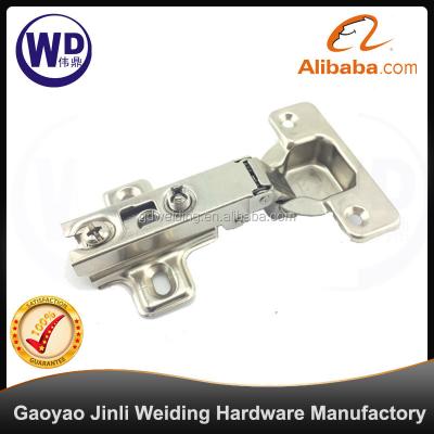 China Door Cabinet Hinge CH-0201 Full Cover Slide On Two Way Cabinet Hinge for sale