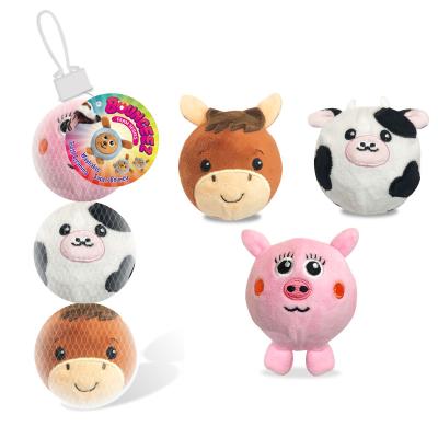 China New Viable Pet Toys Supply Pet Accessories Wholesale 3pc Packed Box Dog Toys Chew Aggressive Pet Balls for sale