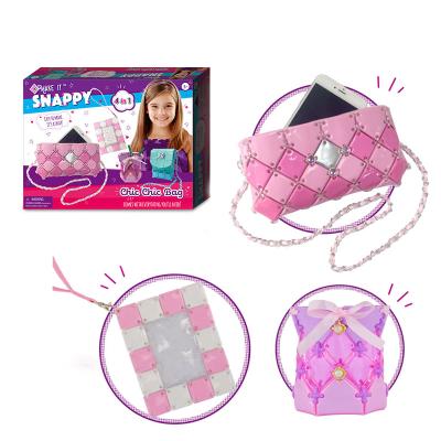 China Modern Hot Sale Children's Toy Diy Education Deluxe Girl's Handbag 4 In 1 Non-woven Inner Bag For Child for sale