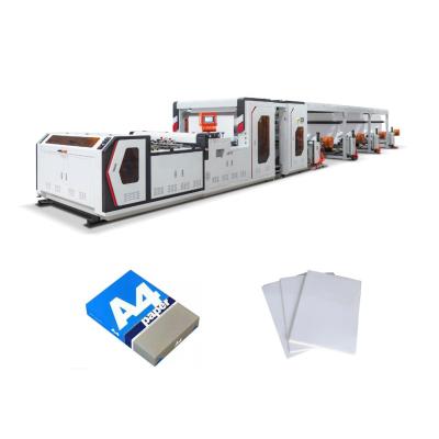 China long life automatic a4 copy paper production line A4 paper cutting and packing machine price for sale