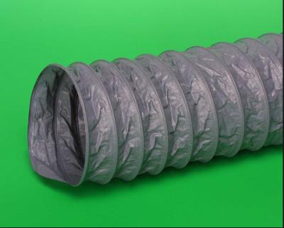 China Hot Selling Boat Semi Rigid Flexible Air Duct Around PVC Air Hoses High Temperature Coil For Ventilation for sale