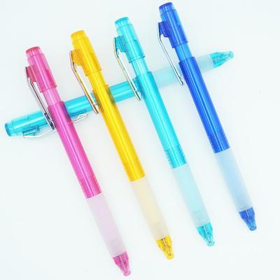 China New Design Natural Translucent Colored Barrel Gel Ink Pen Set With Customized Logo for sale