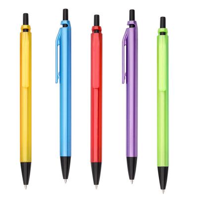 China Manufacture natural hot selling solid pearlized ballpoint pen favor plastic ballpoint pens with logo printed pen for sale