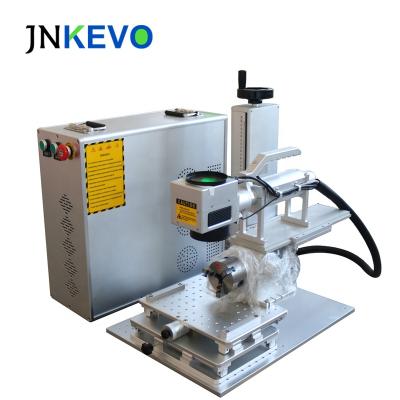 China China JNKEVO 20W 30W 50W Mini Handheld Optical Fiber Laser Marking Deep Portable Marking Engraving Machine for sale