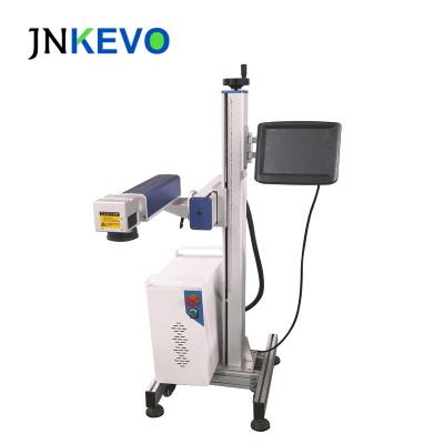 China Laser Marking Mobile Laser Metal Fiber Marking Engraving Machine For Deep Color Engraving for sale