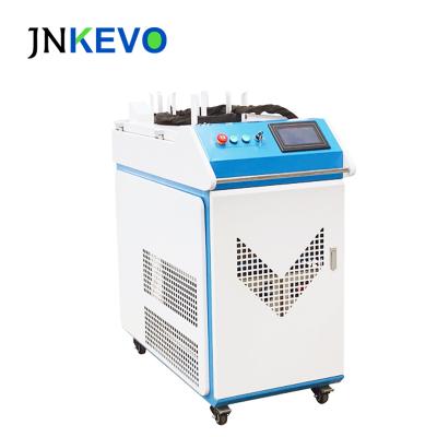 China Metal Surface Cleaning 1000W 1500W 2000W Metal Car Laser Continuous Rust Removal Fiber Handheld Cleaning Machine for sale