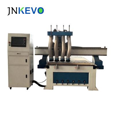 China Garment Shops China JNKEVO 4 Spindle 1300x2500mm CNC Router Wood Cutting Machine 1325 1530 2030 2040 for sale