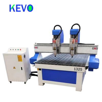 China Hotels Multi Heads CNC Router Machine For Wood Aluminum Engraver Stone/CNC Router Machine 1325 for sale