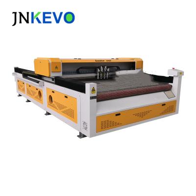 China Water Cooled 80w 100w 130w 150w Autofeeding 1325 1525 1530 CO2 Laser Cutting Machines For Cloth, Leather, Cloth for sale