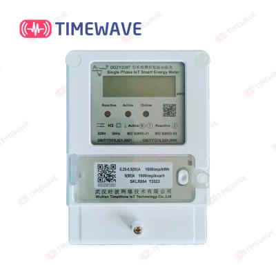 China LoRaWAN Wireless Single Phase Multifunction Meter IoT Digital Electric Power Meter for sale