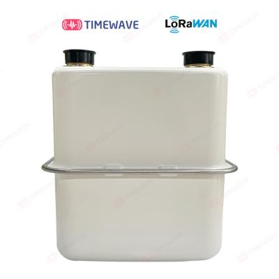 China IP68 Protection Level Pre payment LoRaWAN Gas Meter With LCD Screen en venta