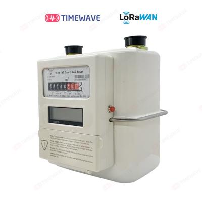 China IP68 Certified LoRaWAN Class A B Gas Meter with Extended Battery Life for sale