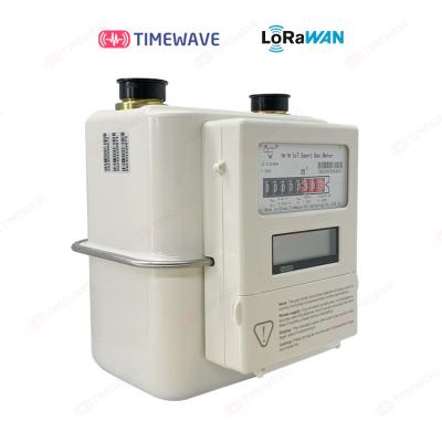 中国 Low Pressure Loss Gas Meter Based LoRaWAN Module with Data Rate Wall Mount 販売のため