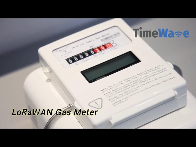 Civil LoRaWAN Gas Meter Smart With Prepaid Remote Control