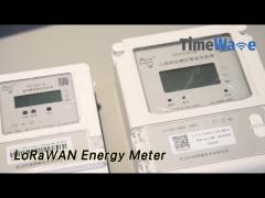 Electric LoRaWAN Energy Meter Single / Three Phase Wall Hanging