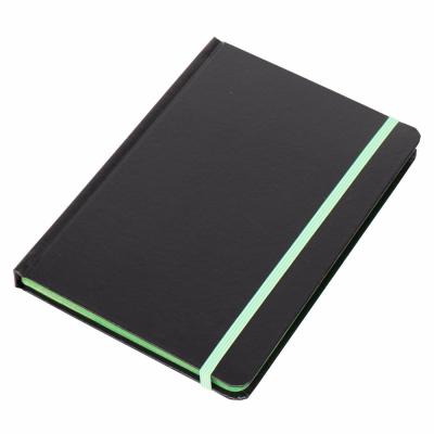 China New Design A5 Printed Hardcover Notebook Diary With Colorful Edge for sale