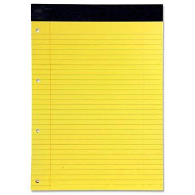 China Pad 75gsm 50 A4 Yellow Durable Offset Paper Sheets Printed Writing Pad Sticky Note Pad for sale