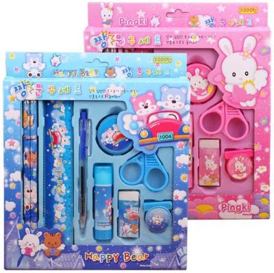 China Stationery Kit Pencil Eraser Set Kids School Stationery Supplies Stationery Set For Children STATIONERYSET for sale