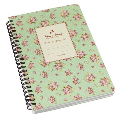 China New Design Stationery Paper Cozy Notebook Notebooks Printed Mini Stationary School for sale