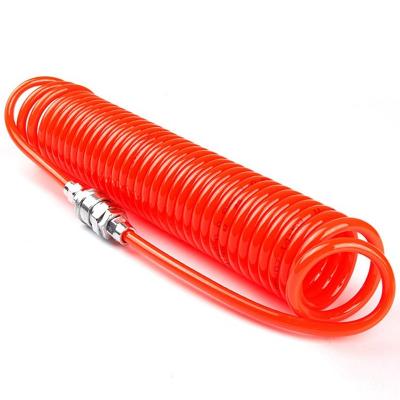 China Construction Material Stores Sprial PU Hose Serveice Long Life 10mm*6.5mm Easy To Use 10m Used For Pneumatic Tools for sale