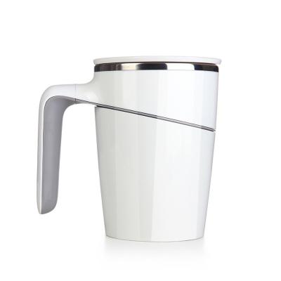 China Yongkang Factory Stocked Custom Coffee Mug Stock 304 Stainless Steel Packing Mug With Handle Suction Function for sale