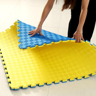 China High Quality 1M*1M Eva Foam Mat Eco-friendly.anti-slip.water-proof 2.5Cm Tatami Karate Puzzle Mat for sale