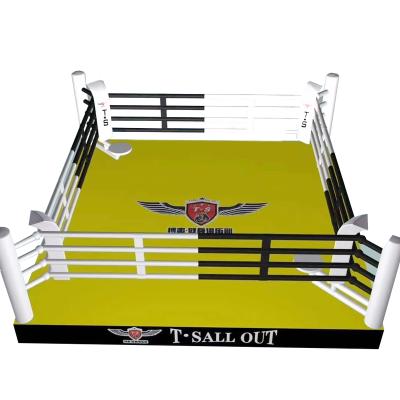 China AIBA Standard High Quality Training Competition Aiba Professional 3M Floor Boxing Ring for sale