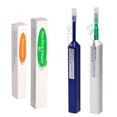 China Fiber Optic Equipment Cleaner 2.5mm SC LC FC ST Fiber Ferrule One Click Cleaner Pen for sale