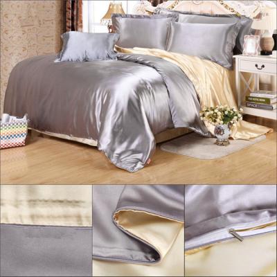 China Wholesale Disposable 100% Mulberry Silk Bed Flat Sheets for sale