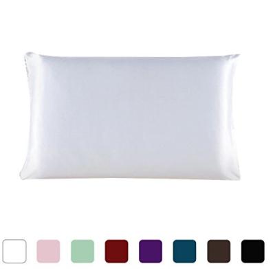 China Viable 100% Pure Mulberry Silk Charmeuse Pillowcase Pillow Case for sale