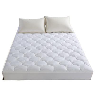 China Single Normal Top Mattress Cover Quilted Mattress Protector Cotton Deep Pocket Fitted Cooling Mattress for sale