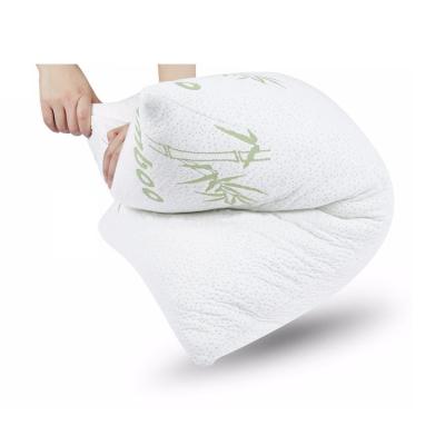 China Anti-Apnea Wholesale Cheap Bamboo Shredded Memory Foam Pillow For Bed Rest for sale