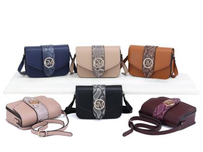 China 2021 new sneakskin pattern PU single shoulder bag Sling bag crossbody bag manufacturers wholesale sling bag for sale