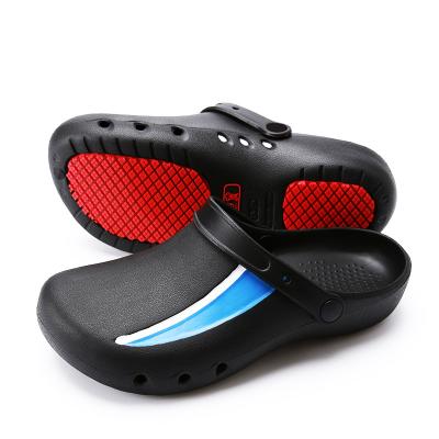 China Factory Sale Various Popular Women's Cushioning Flat Slip And Oil Resistant Work Shoes Outdoor Slippers for sale